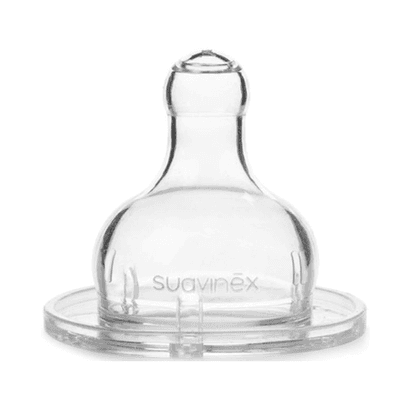 Suavinex Tetina Redonda Silicone 3 Posições 0M+ 2 Unid