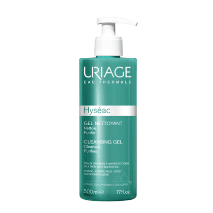 Uriage Hyséac Gel de Limpeza 500 mL
