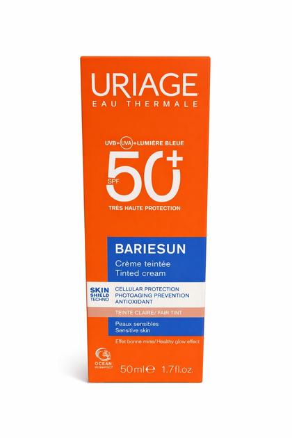 Uriage Bariésun Creme com Cor Claro FPS50+ 50mL