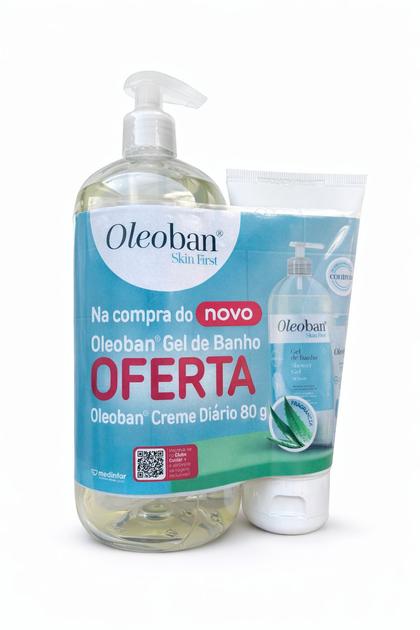 Oleoban Gel De Banho 400mL + Creme De Dia 80g