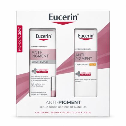Coffret Eucerin Anti-Pigment Serum duplo 30mL + Anti-Pigment Creme dia FPS30 50mL