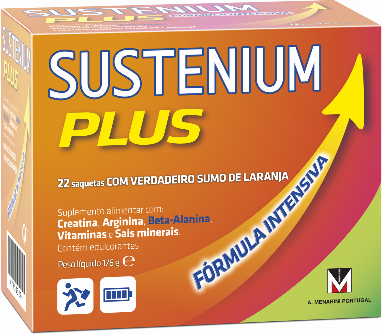 Sustenium Total Sustenium Plus Saq Po X22 pó sol oral saq